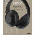 MIXX Headphone C2 Over-Ear Wireless Black