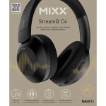 MIXX Headphone C4 ANC Over-Ear Wireless Black MIXX Headphone C4 ANC Over-Ear Wireless Black
