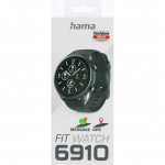 HAMA Fit Watch 6910 Smart Watch Black HAMA Fit Watch 6910 Smart Watch Black