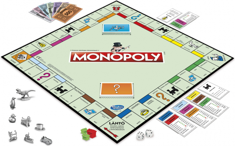 Hasbro Monopoly Classic -lautapeli