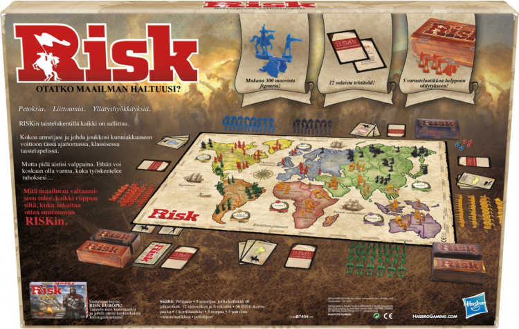 Hasbro Risk -lautapeli, FI