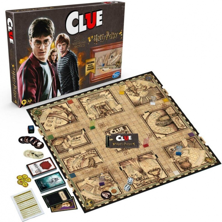 Hasbro Gaming Clue Harry Potter -lautapeli (ENG) Hasbro Gaming Clue Harry Potter -lautapeli (ENG)