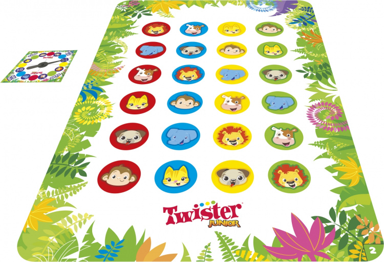Hasbro Twister Junior -peli SE/FI