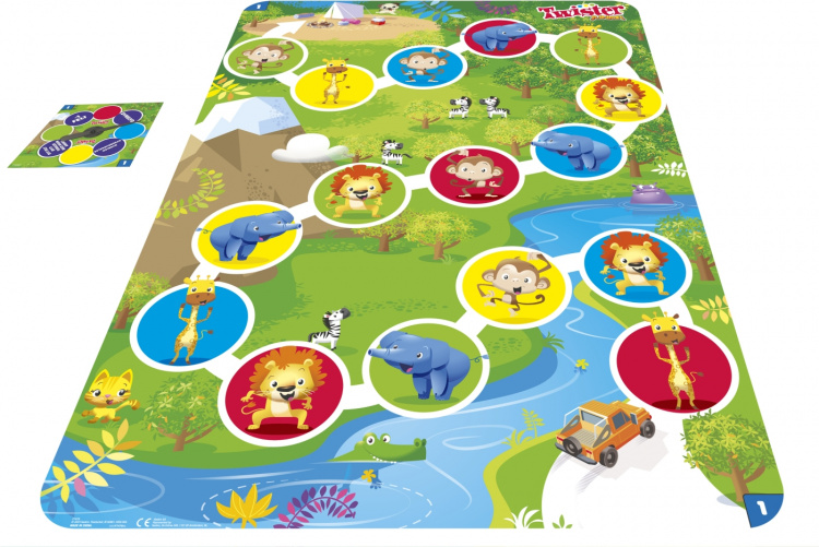 Hasbro Twister Junior -peli SE/FI