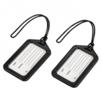 HAMA Luggage Tag 2-pack Black