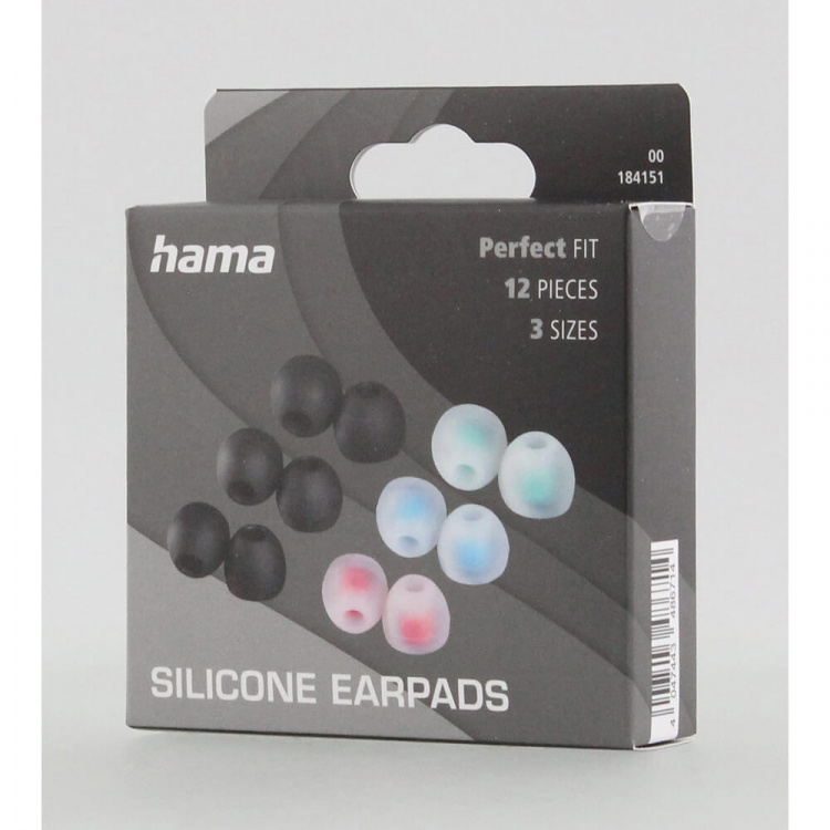 Hama Replacement Ear Pads Size S-L 12-pack Hama Replacement Ear Pads Size S-L 12-pack