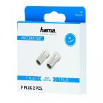 Hama F-Plug 7.0mm 2-pack