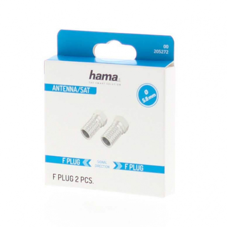 Hama F-Plug 5.8mm 2-pack Hama F-Plug 5.8mm 2-pack