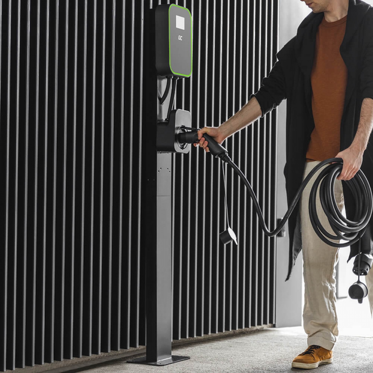 GREENCELL EV Wallbox Mount Pole