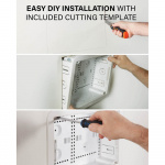 SANUS Seinään Asennettava Medialaatikko 17