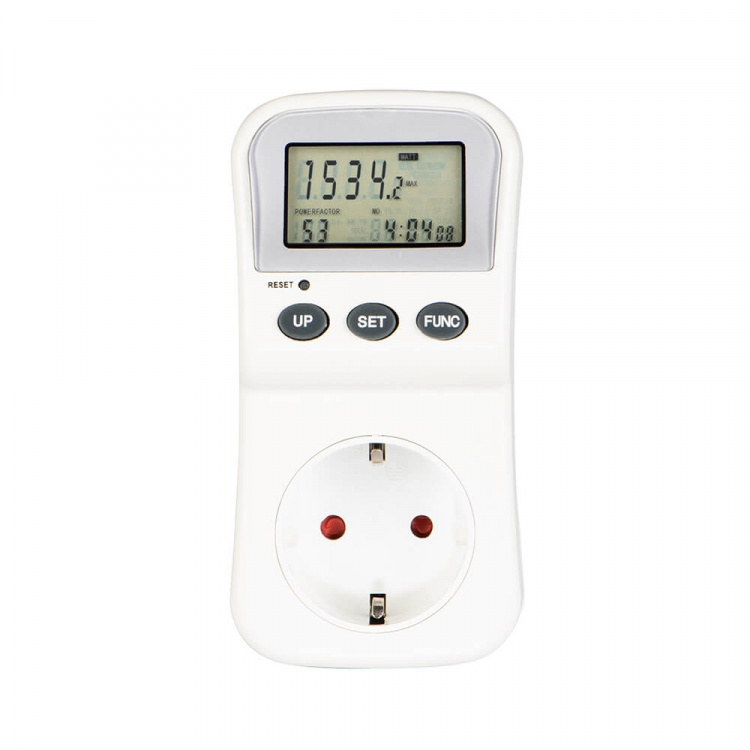 HAMA 220V Socket Electricity Consumption Meter