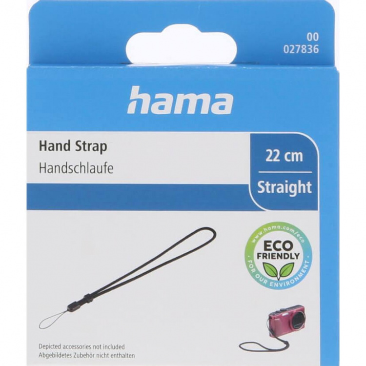 HAMA Wrist Strap Textile Black