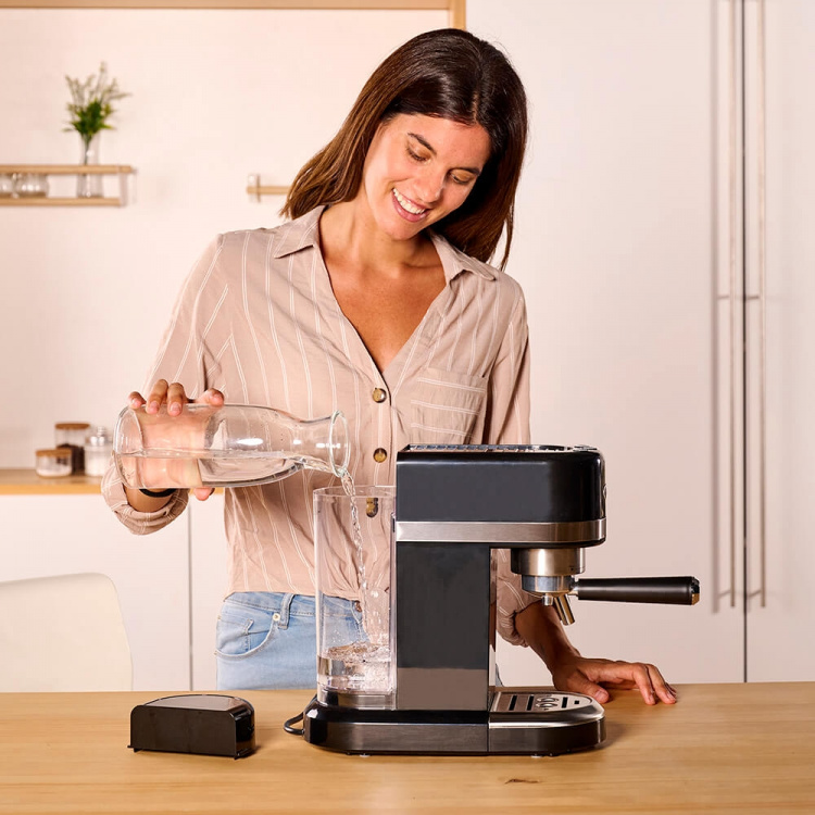 SOLAC Espresso Maker Taste Slim Black