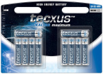 tecxus LR03/AAA (Micro) batteri, 10 st. blister alkaliskt manganbatteri, 1,5 V tecxus LR03/AAA (Micro) batteri, 10 st. blister alkaliskt manganbatteri, 1,5 V