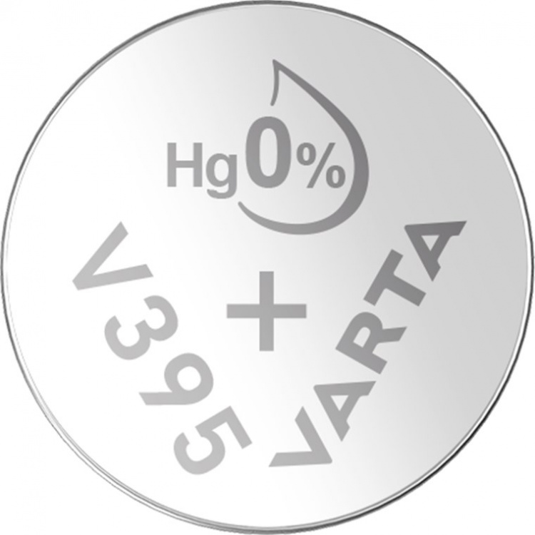 Varta SR57 (V395) batteri, 1 st. blister silveroxid-zink-knappcell, 1,55 V Varta SR57 (V395) batteri, 1 st. blister silveroxid-zink-knappcell, 1,55 V