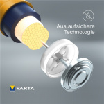 Varta LR03/AAA (Micro) (4103) batteri, 12 st. box alkaliskt manganbatteri, 1,5 V