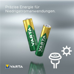 Varta AA (Mignon)/HR6 (56736) laddningsbart batteri - 800 mAh, 2 st. blister Nickel-metallhydrid batteri (NiMH), 1,2 V