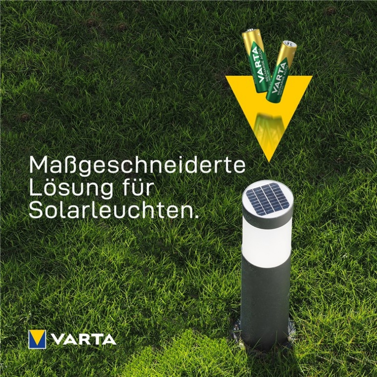Varta AA (Mignon)/HR6 (56736) laddningsbart batteri - 800 mAh, 2 st. blister Nickel-metallhydrid batteri (NiMH), 1,2 V