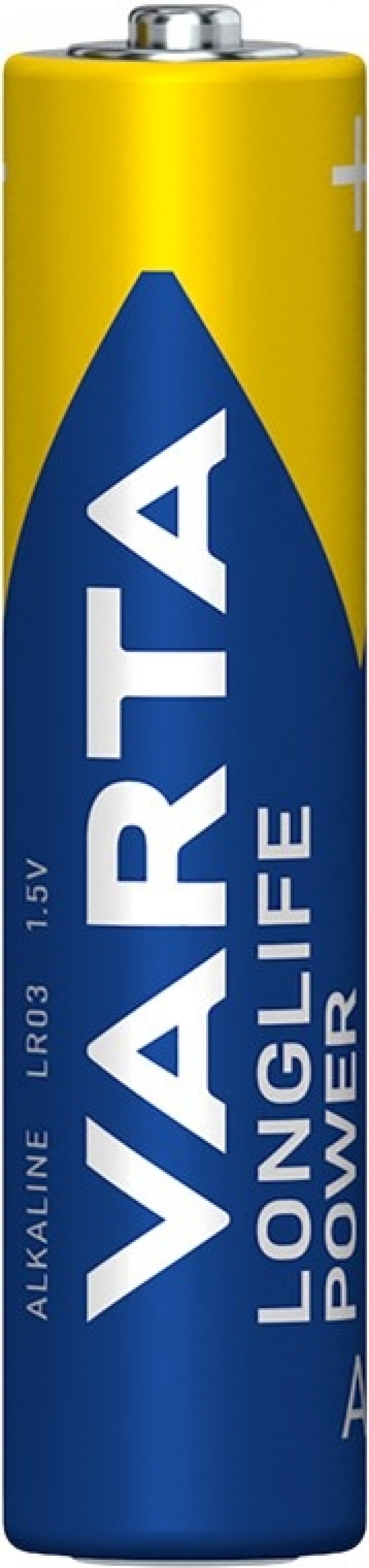 Varta LR03/AAA (Micro) (4903) batteri, 10 st. blister alkaliskt manganbatteri, 1,5 V