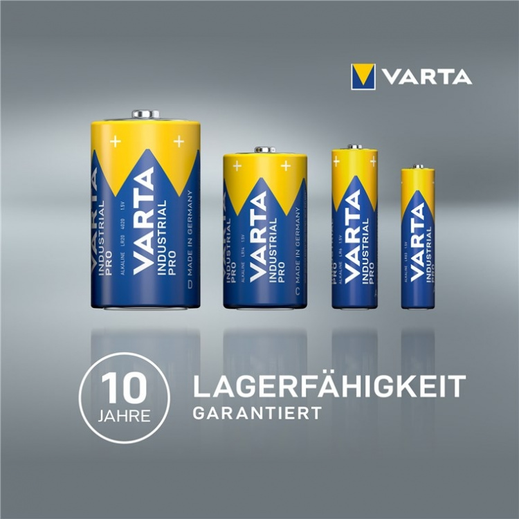 Varta LR03/AAA (Micro) (4003) batteri, 10 st. box alkaliskt manganbatteri, 1,5 V