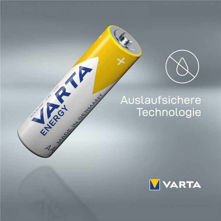 Varta LR6/AA (Mignon) (4106) batteri, 30 st. i blister alkaliskt manganbatteri, 1,5 V