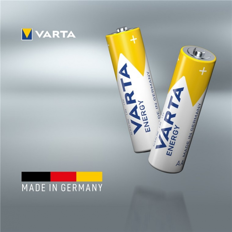 Varta LR6/AA (Mignon) (4106) batteri, 30 st. i blister alkaliskt manganbatteri, 1,5 V