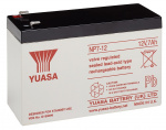Yuasa Blybatteri 12 V, 7,0 Ah (NP7-12) Blybatteri, VdS Yuasa Blybatteri 12 V, 7,0 Ah (NP7-12) Blybatteri, VdS