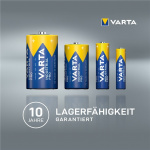 Varta LR6/AA (Mignon) (4006) batteri, 10 st. box alkaliskt manganbatteri, 1,5 V
