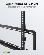 Goobay TV-väggfäste Basic FIXED (L) för TV-apparater från 37 till 70 tum (94-178 cm) upp till 35 kg Goobay TV-väggfäste Basic FIXED (L) för TV-apparater från 37 till 70 tum (94-178 cm) upp till 35 kg