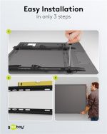 Goobay TV-väggfäste Basic FIXED (L) för TV-apparater från 37 till 70 tum (94-178 cm) upp till 35 kg Goobay TV-väggfäste Basic FIXED (L) för TV-apparater från 37 till 70 tum (94-178 cm) upp till 35 kg