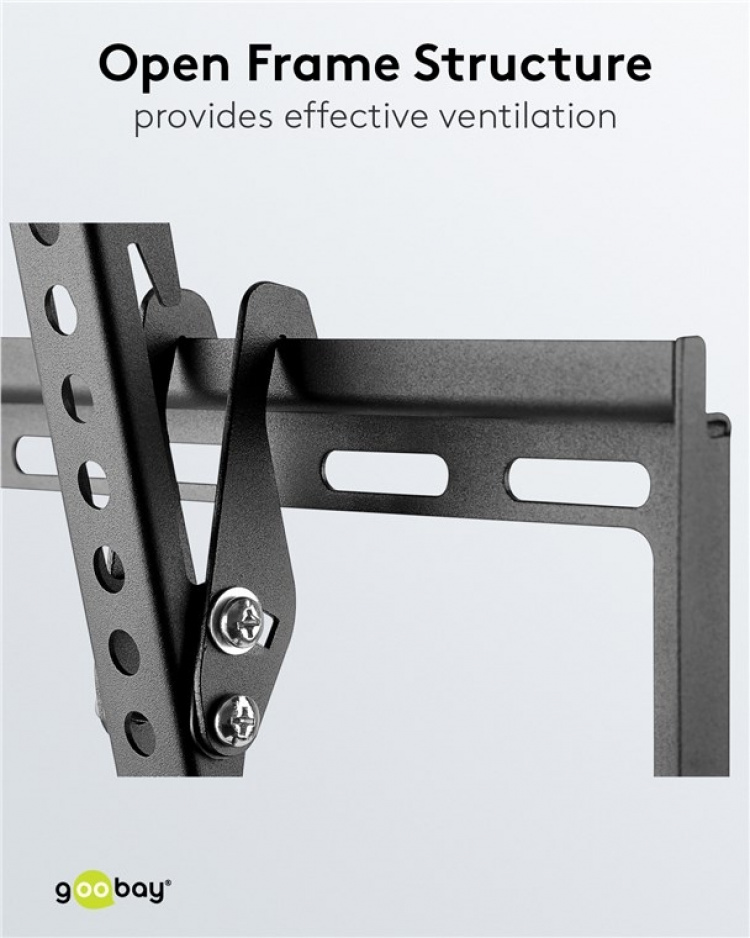 Goobay TV-väggfäste Basic TILT (L) för TV-apparater från 37 till 70 tum (94-178 cm), lutbar upp till 35 kg Goobay TV-väggfäste Basic TILT (L) för TV-apparater från 37 till 70 tum (94-178 cm), lutbar upp till 35 kg