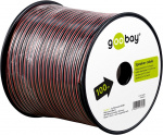 Goobay Högtalarkabel CCA 100 m rulle, tvärsnitt 2 x 0,50 mm² Goobay Högtalarkabel CCA 100 m rulle, tvärsnitt 2 x 0,50 mm²