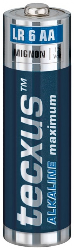 tecxus LR6/AA (Mignon) batteri, 12 st. box alkaliskt manganbatteri, 1,5 V tecxus LR6/AA (Mignon) batteri, 12 st. box alkaliskt manganbatteri, 1,5 V