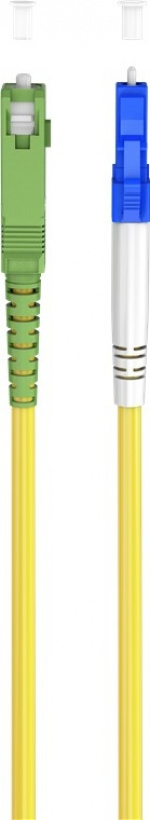 Goobay Fiberoptisk kabel (FTTH), Singlemode (OS2) Yellow, gul (Simplex), 5 m plugg SC-APC (8°) > LC plugg (UPC), halogenfri kabelhölje (LSZH) Goobay Fiberoptisk kabel (FTTH), Singlemode (OS2) Yellow, gul (Simplex), 5 m plugg SC-APC (8°) > LC plugg (UPC), halogenfri kabelhölje (LSZH)
