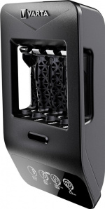 Varta LCD Smart Charger+ (typ 57684) inkl. 4x AA 2100 mAh laddar upp till 4x AA-batterier eller AAA-batterier (NiMH) samtidigt