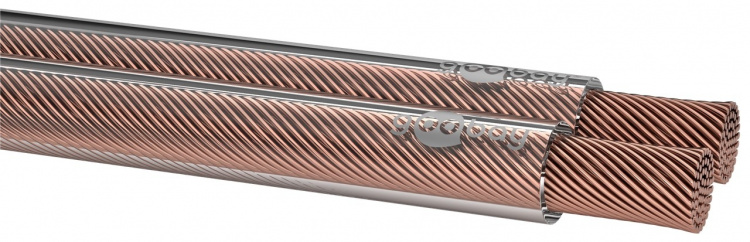 Goobay Högtalarkabel transparent CCA 25 m rulle, tvärsnitt 2 x 2,5 mm² Goobay Högtalarkabel transparent CCA 25 m rulle, tvärsnitt 2 x 2,5 mm²