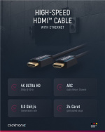 ClickTronic Höghastighets HDMI™-kabel Premiumkabel | 1x HDMI™-kontakt 1x HDMI™-kontakt | 15,0 m | UHD 4K @ 30 Hz ClickTronic Höghastighets HDMI™-kabel Premiumkabel | 1x HDMI™-kontakt 1x HDMI™-kontakt | 15,0 m | UHD 4K @ 30 Hz