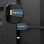 ClickTronic Höghastighets HDMI™-kabel Premiumkabel | 1x HDMI™-kontakt 1x HDMI™-kontakt | 15,0 m | UHD 4K @ 30 Hz ClickTronic Höghastighets HDMI™-kabel Premiumkabel | 1x HDMI™-kontakt 1x HDMI™-kontakt | 15,0 m | UHD 4K @ 30 Hz