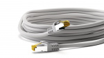 Goobay RJ45 patchkabel S/FTP (PiMF), 500 MHz, med CAT 7 råkabel, grå, 0,5 m LSZH halogenfri kabelhölje, koppar, RJ45-kontakt (CAT 6A) Goobay RJ45 patchkabel S/FTP (PiMF), 500 MHz, med CAT 7 råkabel, grå, 0,5 m LSZH halogenfri kabelhölje, koppar, RJ45-kontakt (CAT 6A)
