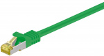 Goobay RJ45 patchkabel S/FTP (PiMF), 500 MHz, med CAT 7 råkabel, grön, 25 m LSZH halogenfri kabelhölje, koppar, RJ45-kontakt (CAT 6A) Goobay RJ45 patchkabel S/FTP (PiMF), 500 MHz, med CAT 7 råkabel, grön, 25 m LSZH halogenfri kabelhölje, koppar, RJ45-kontakt (CAT 6A)