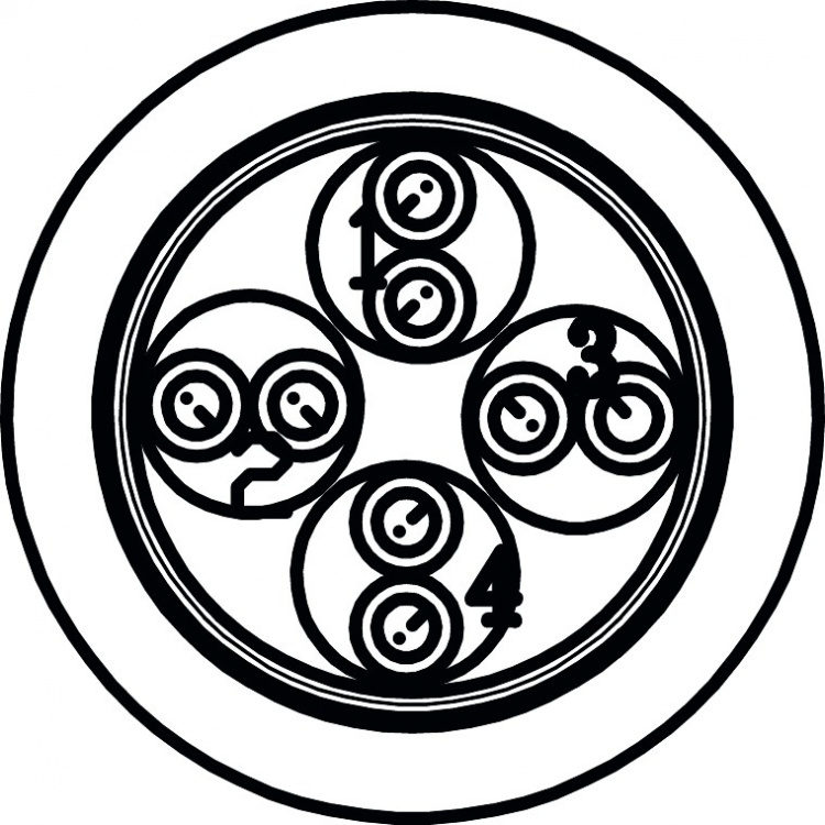 Goobay CAT 5e Nätverkskabel, F/UTP, 100 m, blå Kopparklädd aluminiumledare (CCA), AWG 26/7 (stranded), PVC-kabelhölje