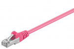 Goobay Patchkabel CAT 5e, SF/UTP, magenta, 3 m kopparklädd aluminiumtråd (CCA) Goobay Patchkabel CAT 5e, SF/UTP, magenta, 3 m kopparklädd aluminiumtråd (CCA)