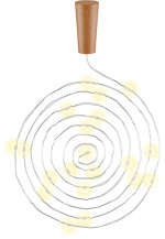 Goobay 10 x 20 LED-flaskor Atmosfärisk belysning dekoration för glasflaskor