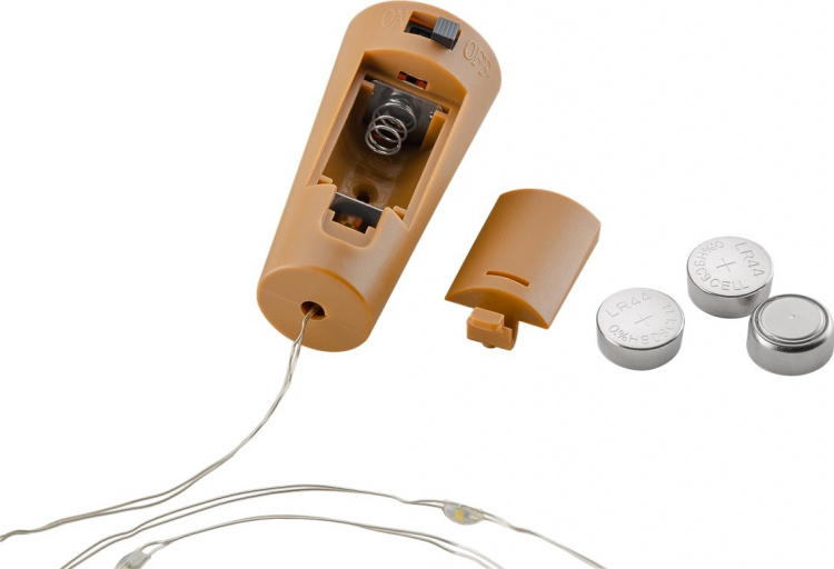 Goobay 10 x 20 LED-flaskor Atmosfärisk belysning dekoration för glasflaskor