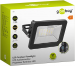 Goobay LED-strålkastare för utomhusbruk, 30 W med 2550 lm, neutralt vitt ljus (4000 K) och M16 kabelgenomföring, lämplig för utomhusbruk (IP65) Goobay LED-strålkastare för utomhusbruk, 30 W med 2550 lm, neutralt vitt ljus (4000 K) och M16 kabelgenomföring, lämplig för utomhusbruk (IP65)