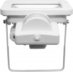 Goobay LED-strålkastare för utomhusbruk, 10 W, med rörelsedetektor med 850 lm, neutralt vitt ljus (4000 K), PIR-sensor med ON/OFF-funktion och M16 kabelgenomföring, lämplig för utomhusbruk (IP44)