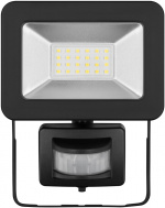 Goobay LED-strålkastare för utomhusbruk, 20 W, med rörelsedetektor med 1700 lm, neutralt vitt ljus (4000 K), PIR-sensor med ON/OFF-funktion och M16 kabelgenomföring, lämplig för utomhusbruk (IP44) Goobay LED-strålkastare för utomhusbruk, 20 W, med rörelsedetektor med 1700 lm, neutralt vitt ljus (4000 K), PIR-sensor med ON/OFF-funktion och M16 kabelgenomföring, lämplig för utomhusbruk (IP44)