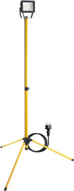 Goobay LED-konstruktionsstrålkastare med teleskopisk stativ, 30 W med 2550 lm och neutralt vitt ljus (4000 K), lämpligt för inomhus- och utomhusbruk (IP65) Goobay LED-konstruktionsstrålkastare med teleskopisk stativ, 30 W med 2550 lm och neutralt vitt ljus (4000 K), lämpligt för inomhus- och utomhusbruk (IP65)