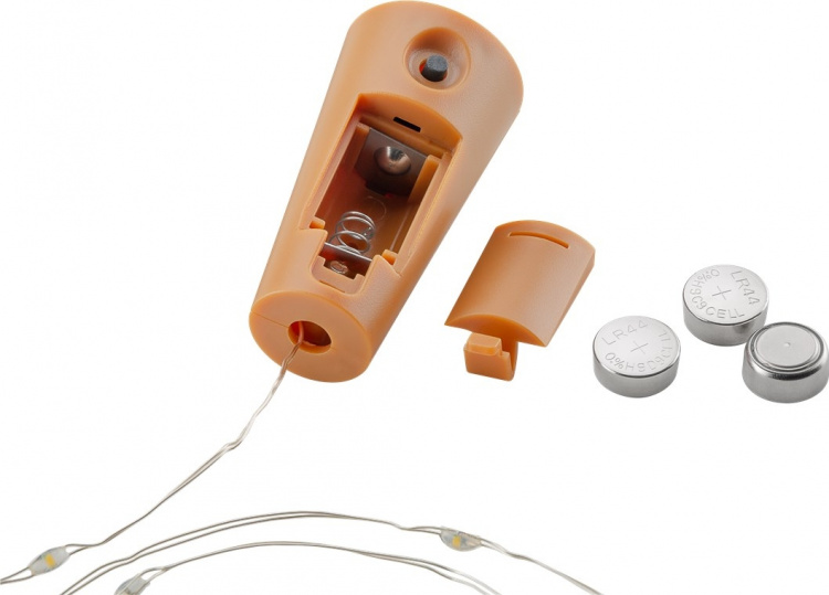 Goobay 3x 10 LED-flasklampor, inkl. timer atmosfärisk ljusdekoration för glasflaskor