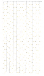 Goobay 300 LED-ljusridåer med fjärrkontroll, timerfunktion, 8 ljuslägen, dimmer, USB- och batteridrift, varmvitt (3000 K) Goobay 300 LED-ljusridåer med fjärrkontroll, timerfunktion, 8 ljuslägen, dimmer, USB- och batteridrift, varmvitt (3000 K)